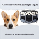 Casinha Para Pets Gatos Grande Dobrável Portátil Cercadinho Tenda 3 Cores Tecido Oxford